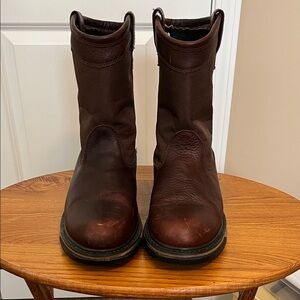 Rocky Men’s Rugged Leather Boots Waterproof Size US 11.5 M
